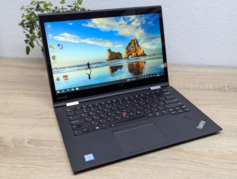 Ноутбук Б/В Lenovo X1 Yoga, Intel Core i5-7200U, DDR3, SSD 256GB, 14" Full HD Сенсор [ProductHub SKU L570]