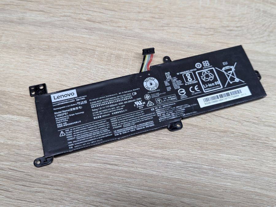 Б/В Оригінальний акумулятор Lenovo L16M2PB1