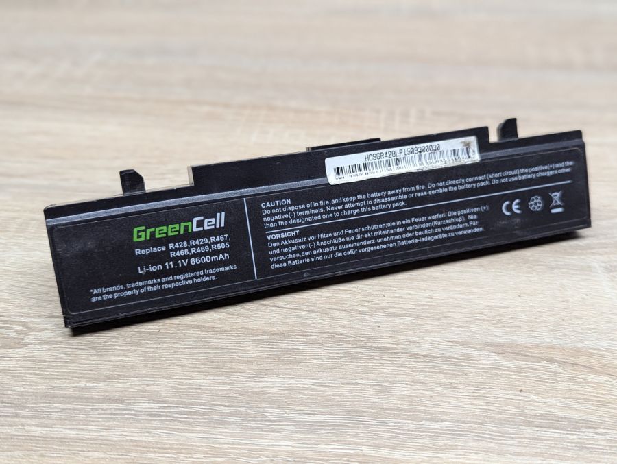 Б/В Акумуляторна батарея Green Cell R428,R429,R467,R468,R469,R505 [ProductHub SKU Gc-R428]