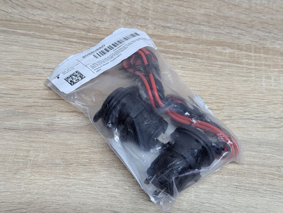 Новий Гніздо прикурювача 12 вольт 2шт [ProductHub SKU Acar(13)]