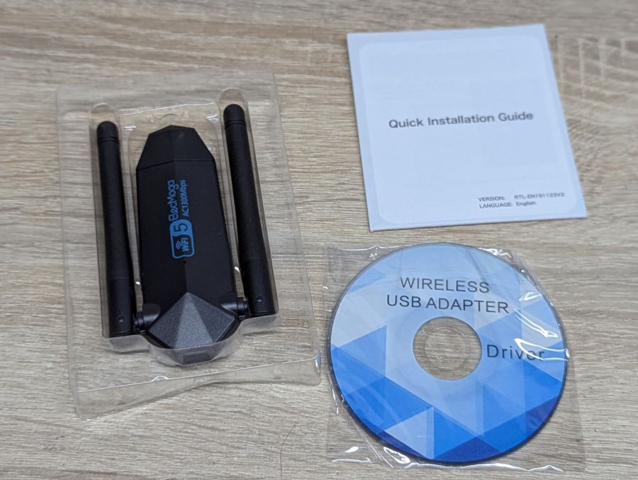 Новий Дводіапазонний USB Wi-Fi адаптер ElecMoga AC1300 Mbps [ProductHub SKU AC1300(13)]