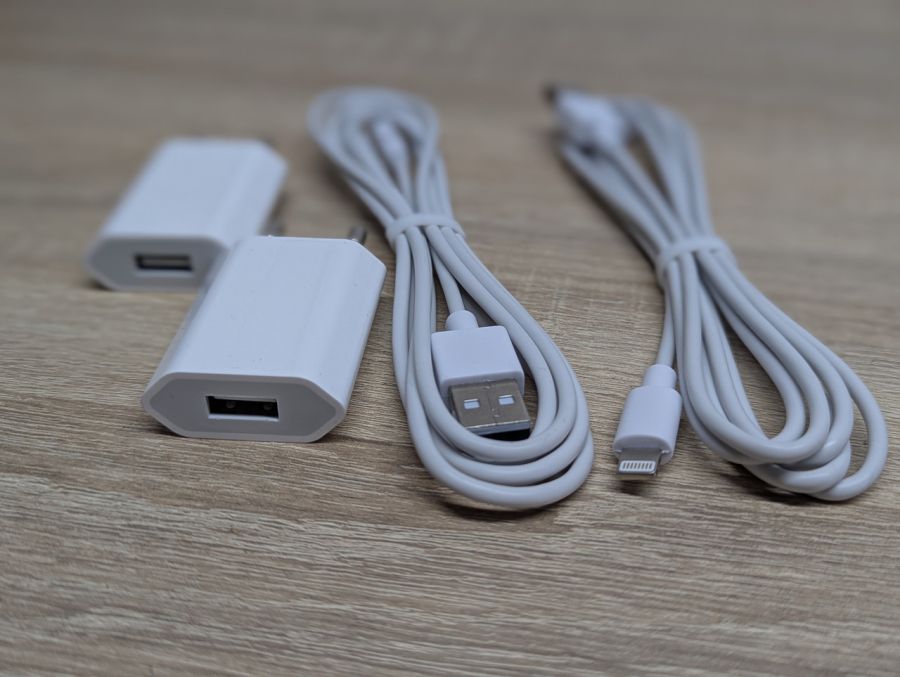 Новий Блок живлення 5 Вт з кабелем Lightning для iPhone [ProductHub SKU 0787(13)]