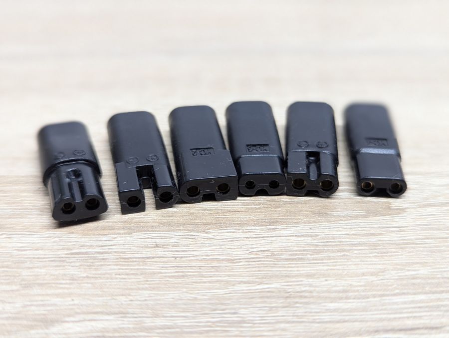 Новий Набір перехідників живлення USB Type-C 2-pin YC-1,YC-2,YC-3,YC-4,YC-5,YC-6