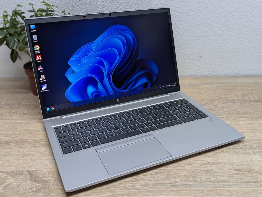 Ноутбук Б/В HP EliteBook 855 G8, AMD Ryzen 3 PRO 5450U, DDR4 16 GB, SSD 256GB, AMD Radeon 512Mb, 15.6" Full HD