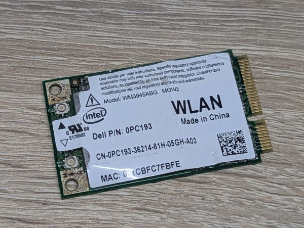 Б/В Wi-Fi модуль Intel WM3945ABG MOW2