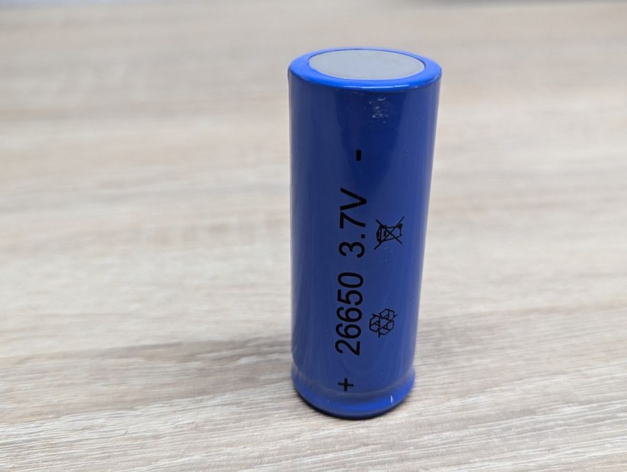 Новий Літій-іонний акумулятор 26650 5500 mAh 3.7 В [ProductHub SKU 26650(13)]