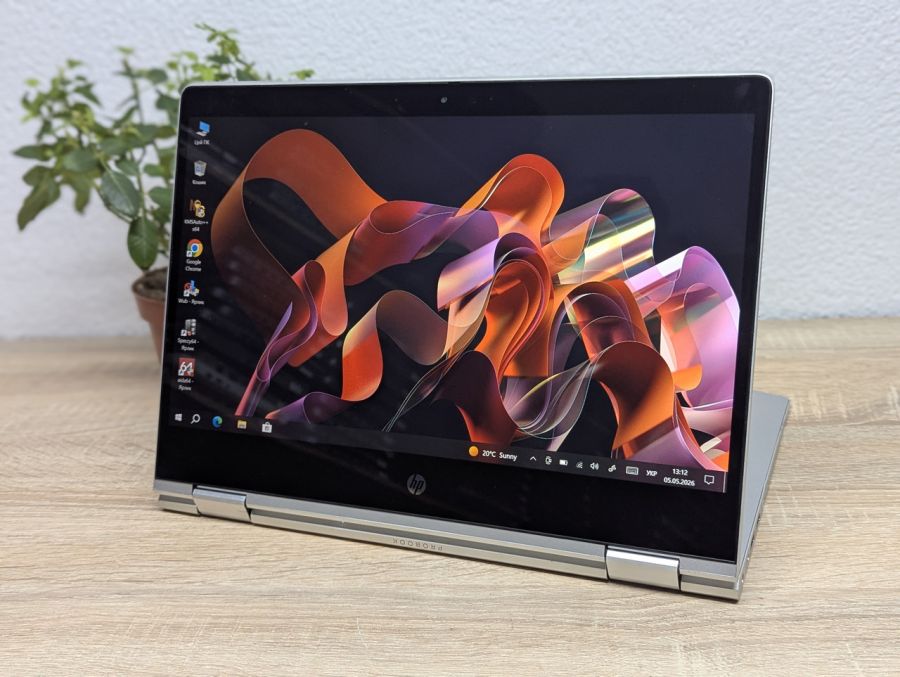 Ноутбук Б/В HP ProBook X360 435 G7, AMD Ryzen 3 4300U, DDR4 16 GB, SSD 256GB, AMD Radeon Graphics, 13" Full HD Сенсор