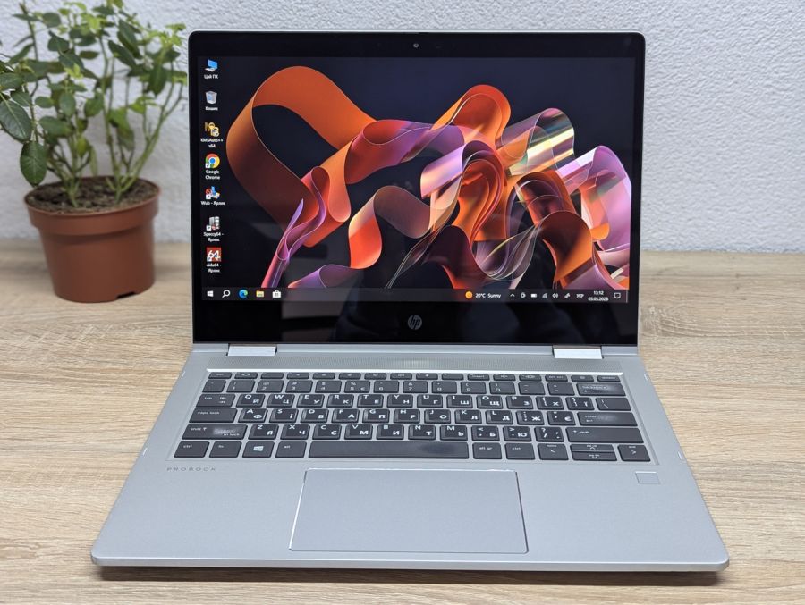 Ноутбук Б/В HP ProBook X360 435 G7, AMD Ryzen 3 4300U, DDR4 16 GB, SSD 256GB, AMD Radeon Graphics, 13" Full HD Сенсор