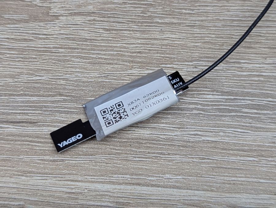 Б/В Внутрішня WiFi антена для ноутбуків Dell 01XD361,DQ611062W00 [ProductHub SKU 01XD361]