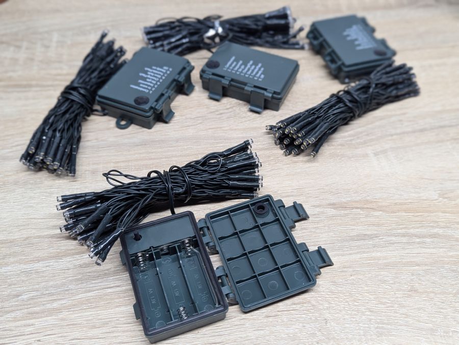 Новий Світлодіодні LED-гірлянди 4шт по 5м [ProductHub SKU RX9F1(8)]