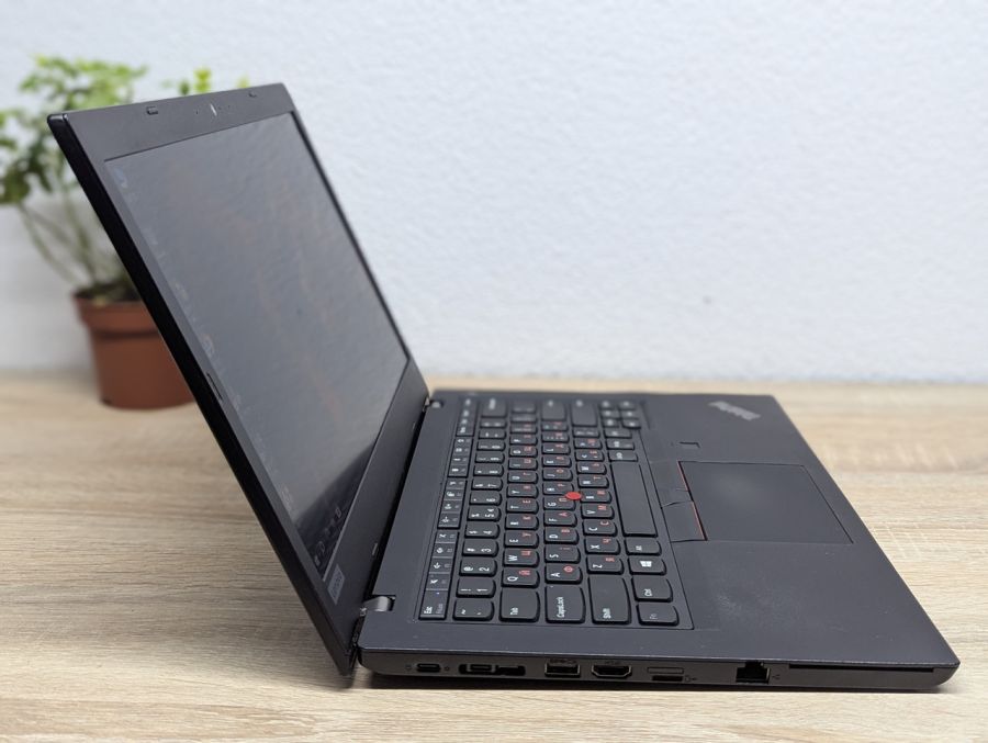 Ноутбук Б/В Lenovo ThinkPad L480, Intel Core i5-8250U, DDR4 16 GB, SSD 256GB, 14" Full HD