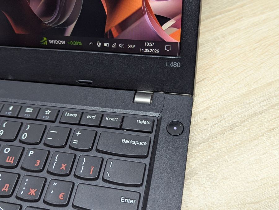 Ноутбук Б/В Lenovo ThinkPad L480, Intel Core i5-8250U, DDR4 16 GB, SSD 256GB, 14" Full HD