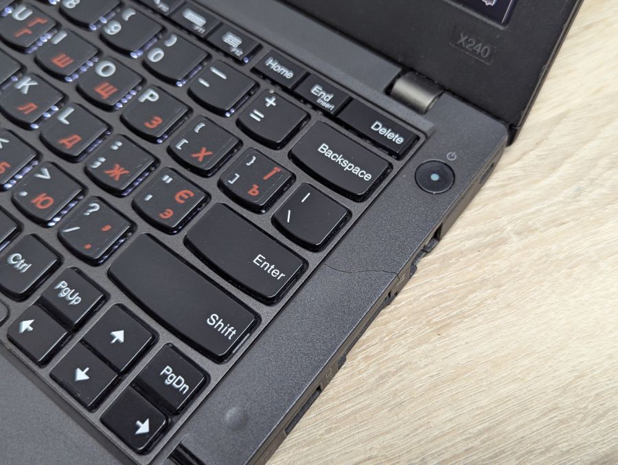 Ноутбук Б/В Lenovo ThinkPad X240, Intel Core i5-4210U, DDR3 8 GB, SSD 128GB, 12.5" HD