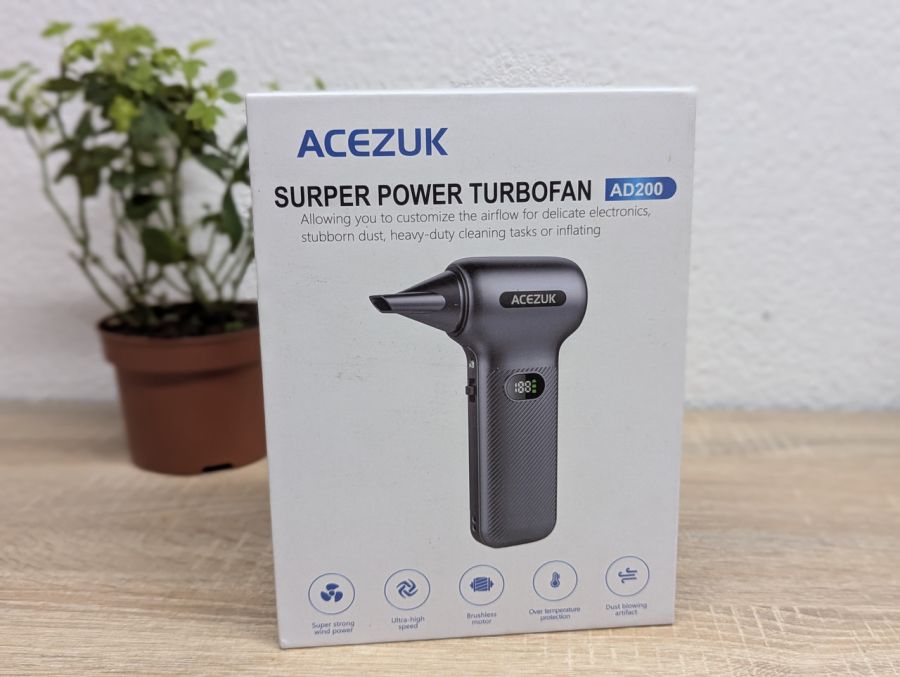 Новий Електричний пневмоочисник ACEZUK Surper Power Turbofan AD200