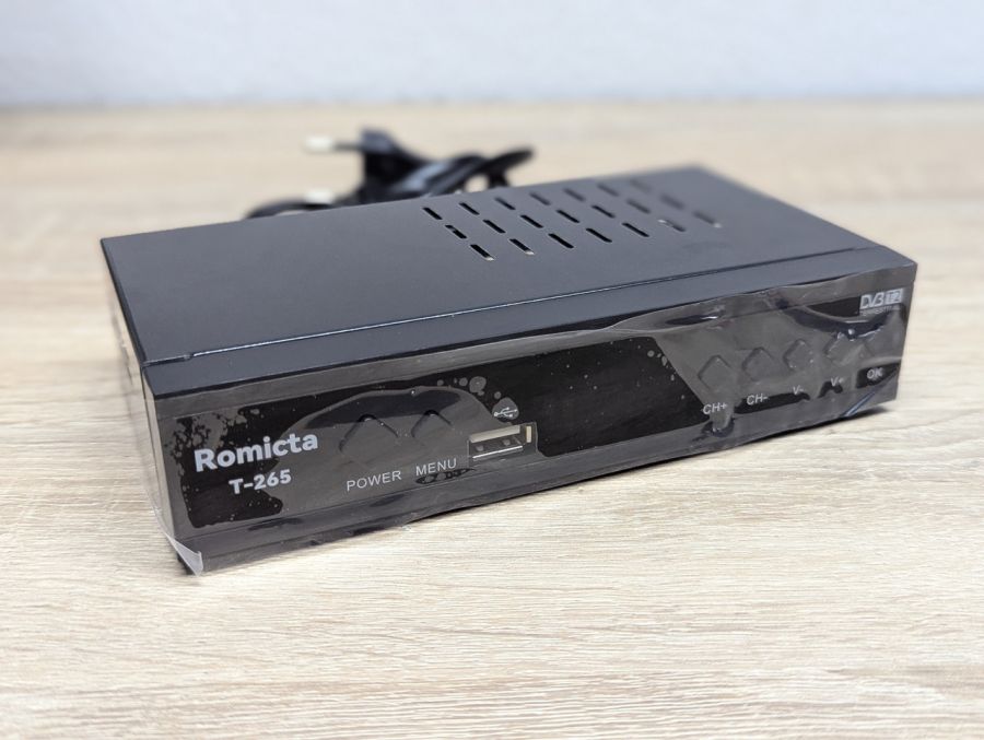 Новий Цифровий ефірний тюнер Romicta T-265 [ProductHub SKU T-265(14)]