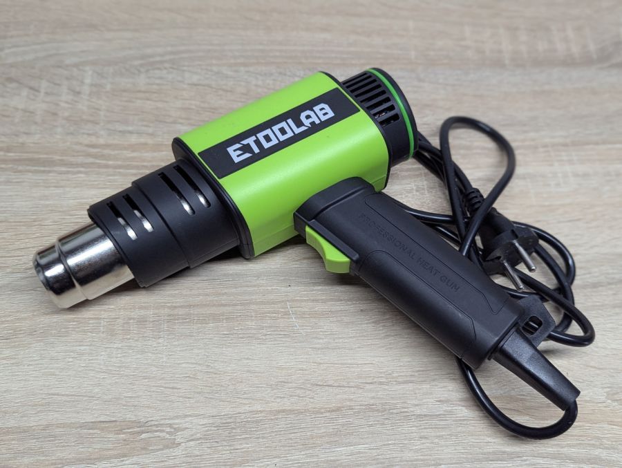 Новий Будівельний фен ETOOLAB PHG01D 2000 Вт