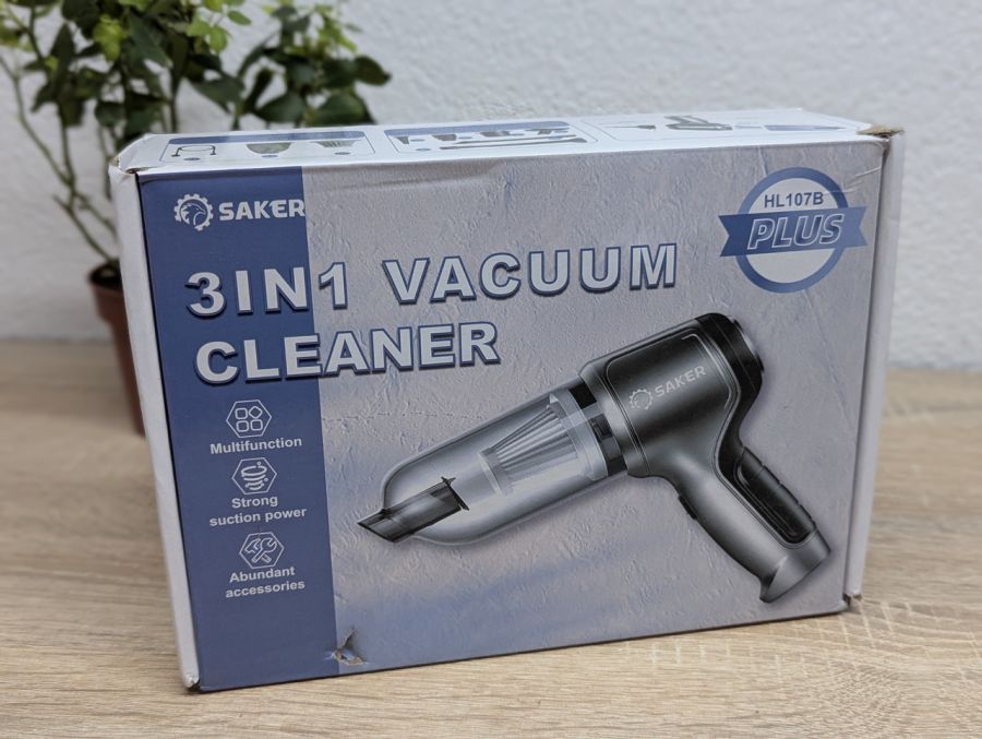Новий Бездротовий автомобільний пилосос Saker 3in1 HL107B [ProductHub SKU HL107B(14)]