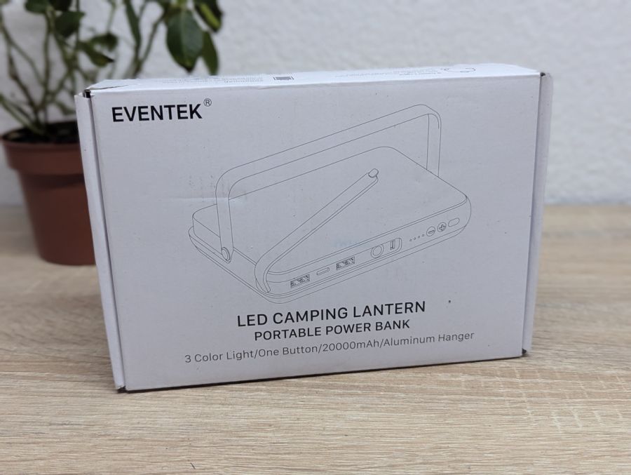 Новий Кемпінговий LED-ліхтар Eventek з функцією Power Bank 20 000 мАг