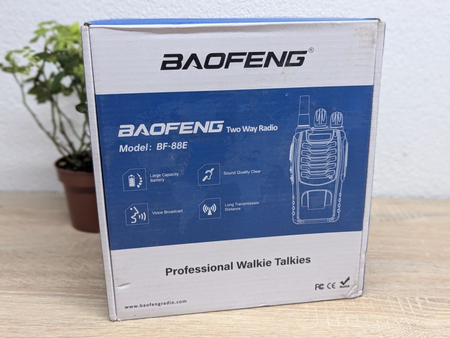 Новий Професійні радіостанції Baofeng BF-88E 4шт [ProductHub SKU BF-88E(14)]