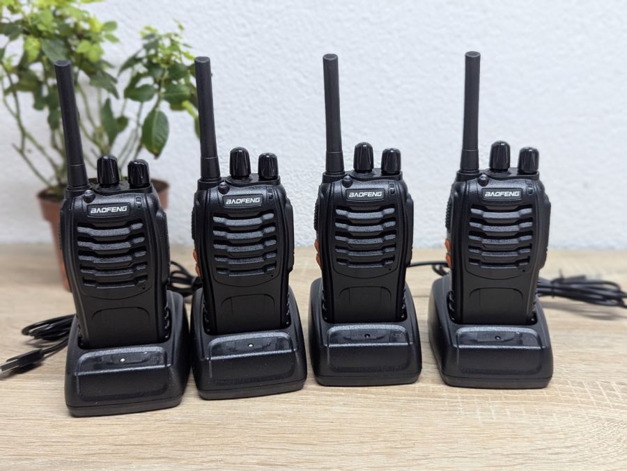 Новий Професійні радіостанції Baofeng BF-88E 4шт [ProductHub SKU BF-88E(14)]