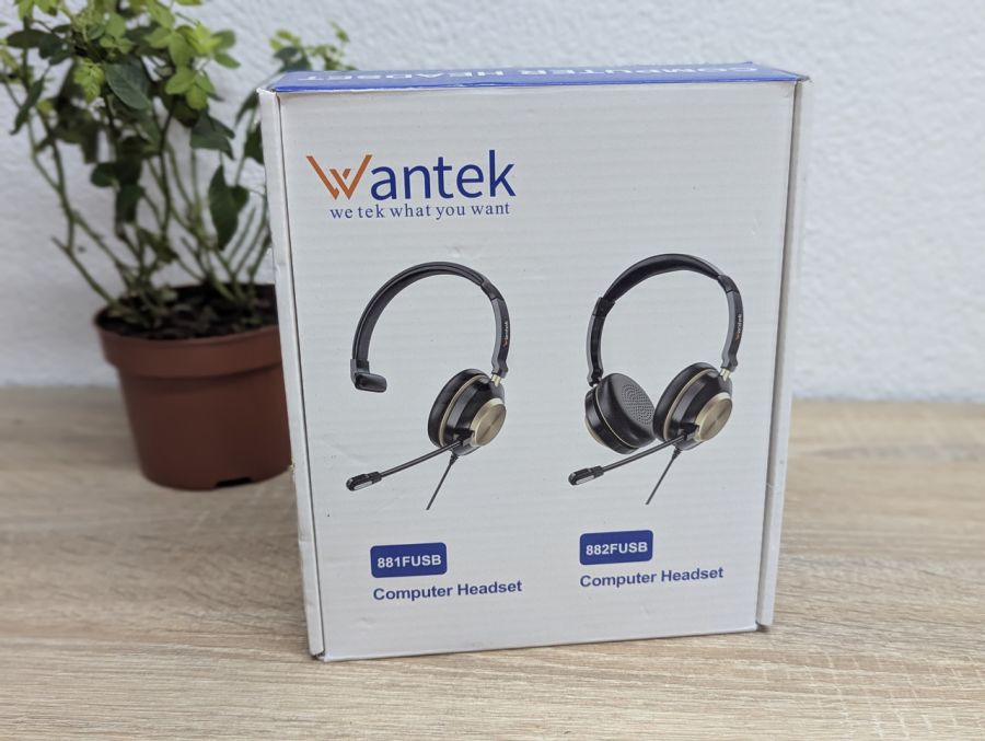 Новий Комп'ютерна гарнітура Wantek 882FUSB