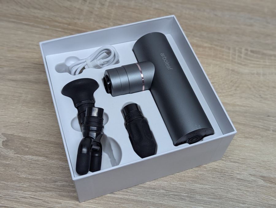 Новий Перкусійний масажний пістолет Arboleaf Mini CM20C