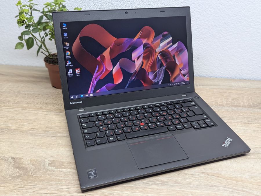 Ноутбук Б/В Lenovo ThinkPad T440, Intel Core i5-4300U, DDR3 8 GB, SSD 128GB, 14" HD [ProductHub SKU L583]