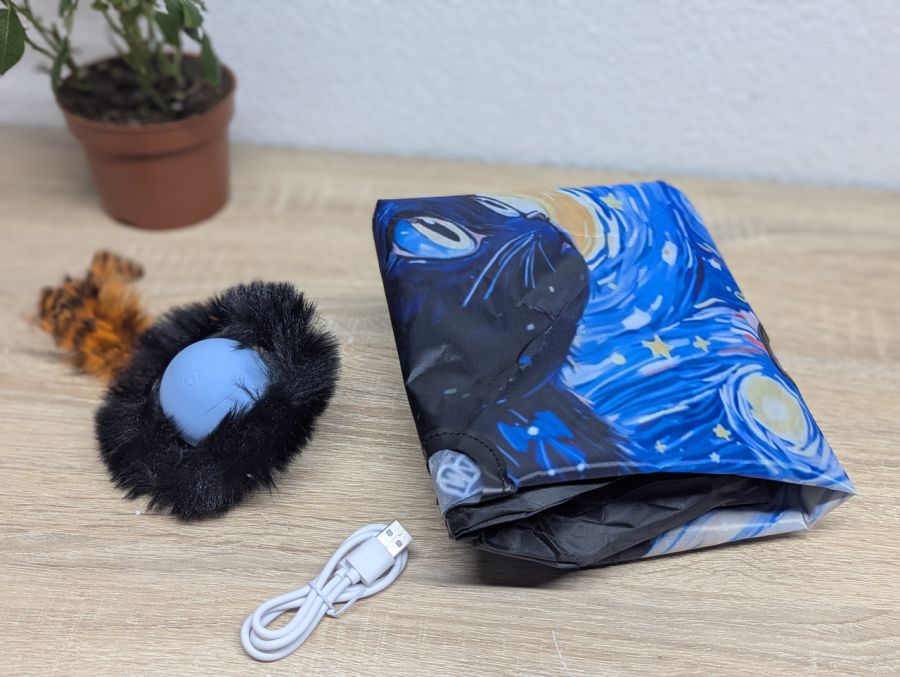 Новий Інтерактивна іграшка для котів ZeePet Paws & Pouch Smart Ball