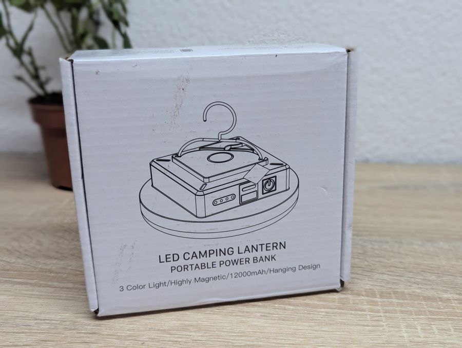Новий Лампа для кемпінгу 12000 мАг 45W [ProductHub SKU СapingLamp(15)]