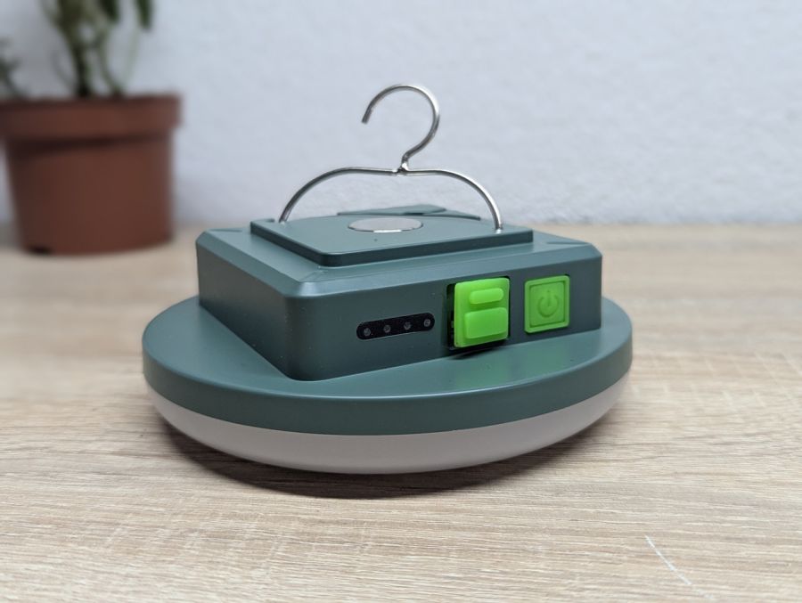 Новий Лампа для кемпінгу 12000 мАг 45W [ProductHub SKU СapingLamp(15)]