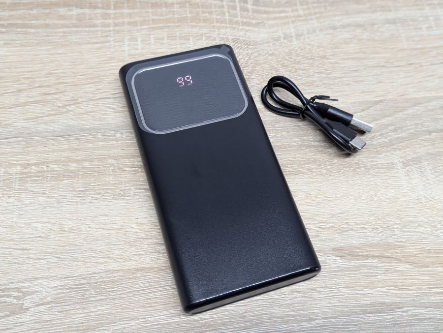 Новий Павербанк Rolosar DY-201 10000мАг, 22.5 Вт, з USB-C входом та виходом