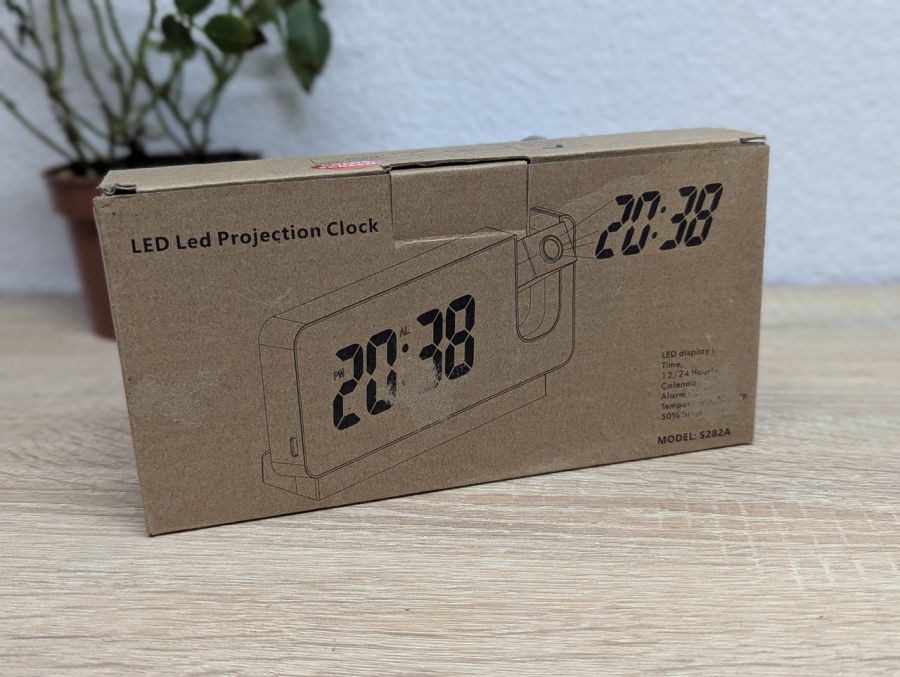 Б/В Настільний проекційний LED-годинник S282A [ProductHub SKU S282A(15)]