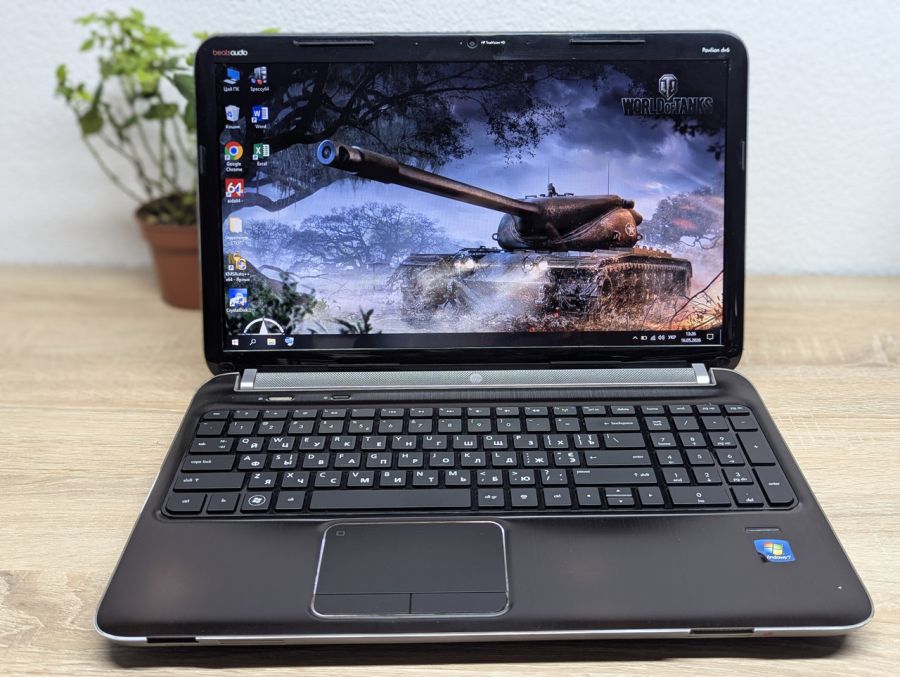 Ноутбук Б/В HP Pavilion dv6, Intel Core i7-2630QM, DDR3 8 GB, SSD 256GB, AMD Radeon HD 6700, 15.6" HD [ProductHub SKU HP882]