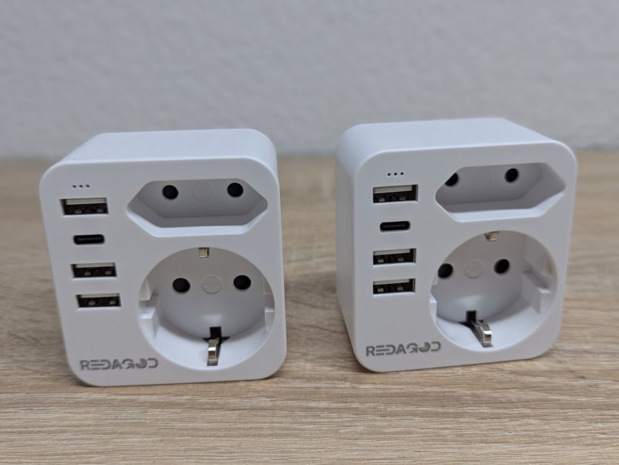 Новий Туристичний адаптер Redagod 6в1 4USB 2шт [ProductHub SKU Redagod(16)]