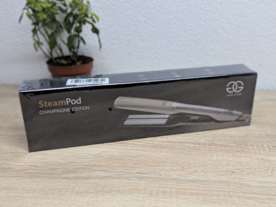 Новий Професійний паровий випрямляч для волосся Golden Goods Steampod Pro
