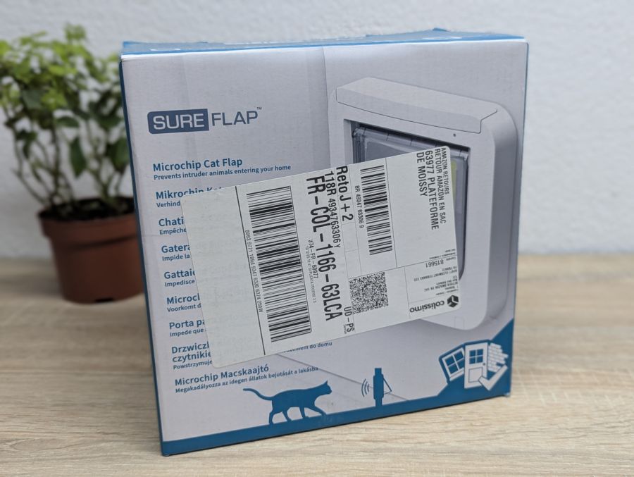 Новий Розумна дверцята для котів SureFlap Microchip [ProductHub SKU SUR001(19)]