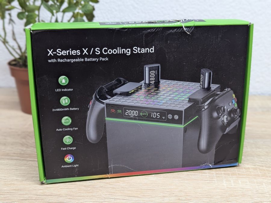 Новий Охолоджуюча підставка для ігрових консолей Xbox Series X та Series S [ProductHub SKU X350X(16)]