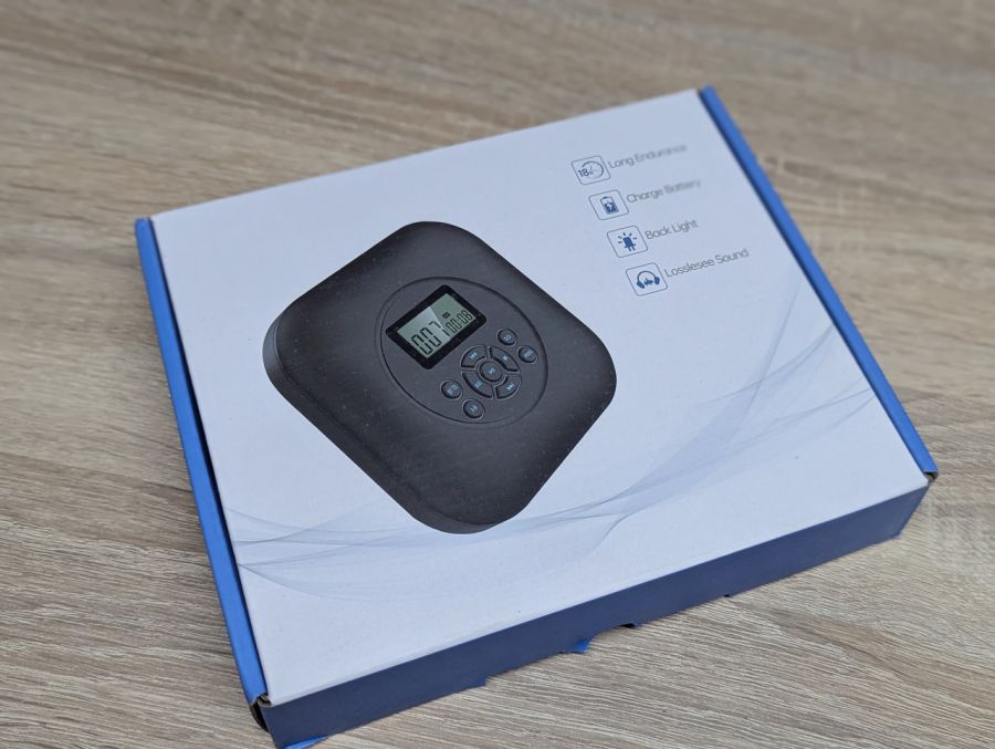Новий Портативний CD-плеєр з Bluetooth CCHKFEI CD206BF