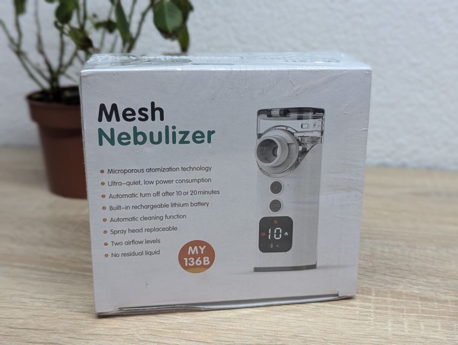 Новий Портативний меш-небулайзер MY-136B [ProductHub SKU MY-136B(16)]