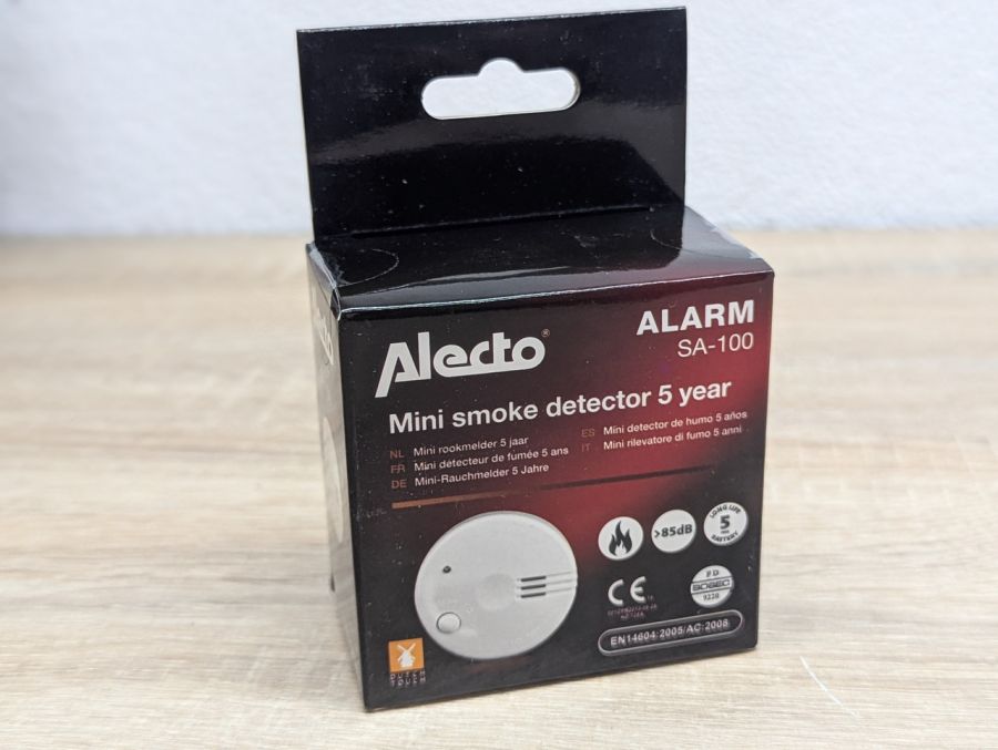 Новий Детектор диму Alecto SA-100