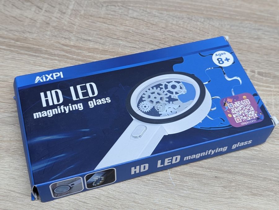 Новий Ручна LED лупа AiXPI 30X