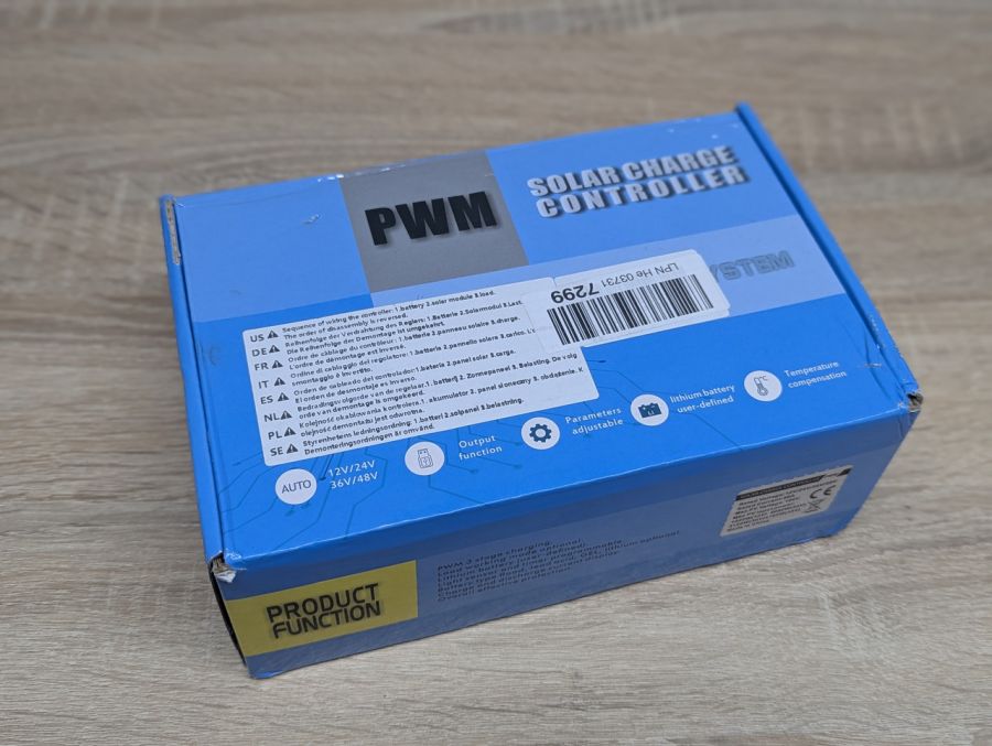 Новий Контролер заряду для сонячних батарей PWM 80A [ProductHub SKU PWM80A(20)]