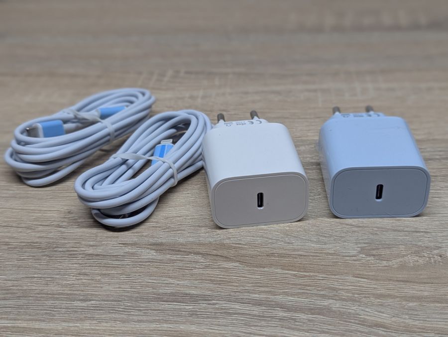 Новий Комплект мережевих зарядних пристроїв 25W USB Type-C — Lightning