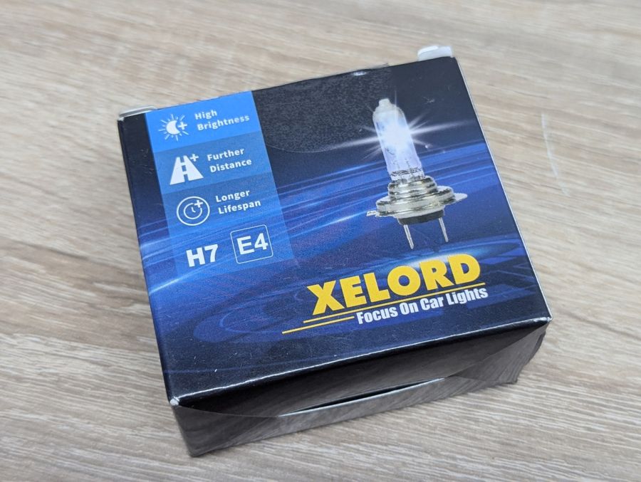 Новий Галогенні автомобільні лампи Xelord H7 12В 55Вт [ProductHub SKU Xelord(16)]