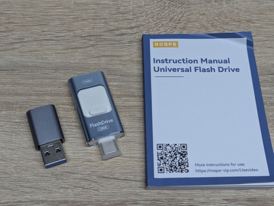 Новий USB-накопичувач Rospe 128Gb