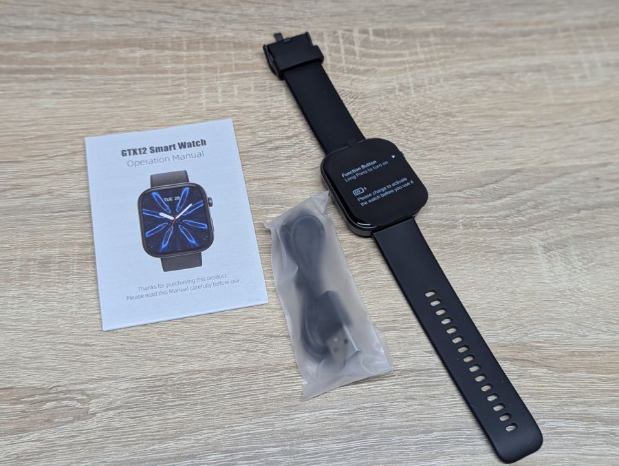 Новий Cмарт-годинник Smartwatch GTX12 Black