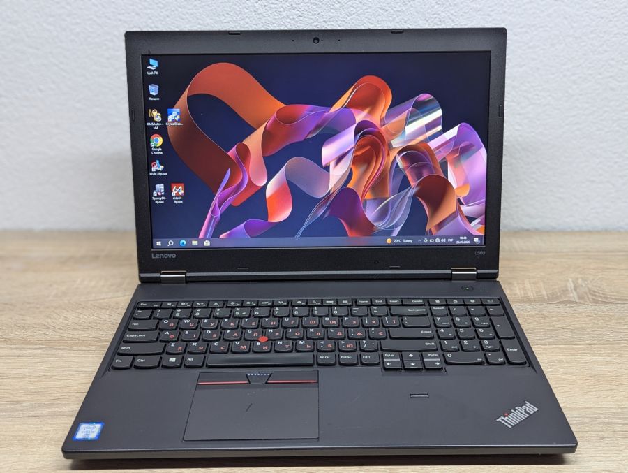 Ноутбук Б/В Lenovo L560, Intel Core i5-6300U, DDR3 8 GB, SSD 128GB, 15.6" HD