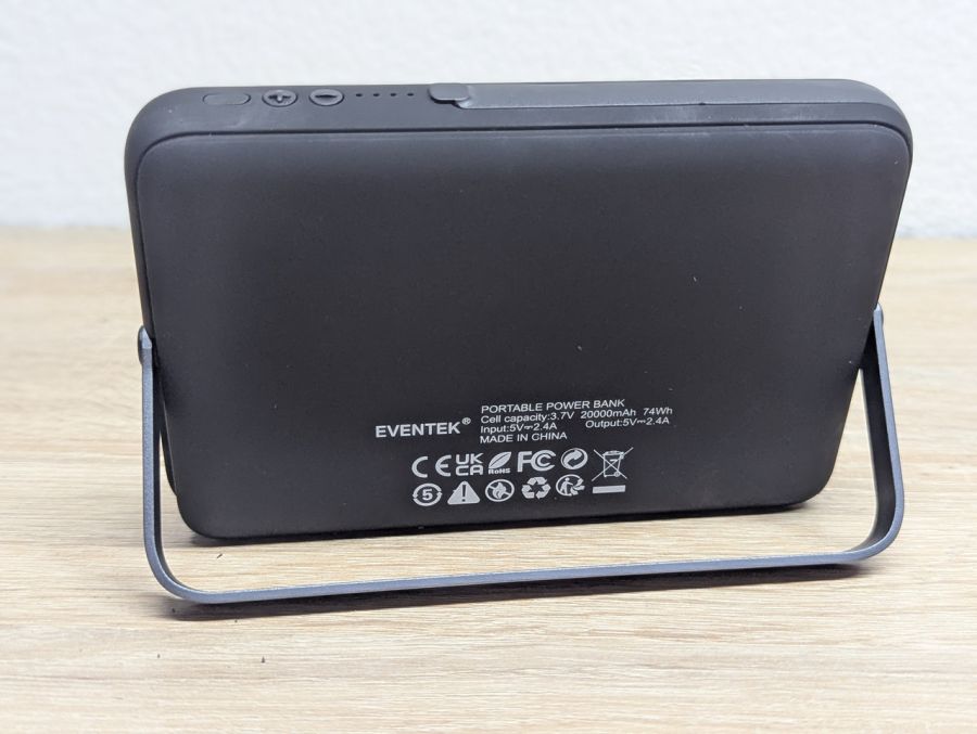 Новий Кемпінговий LED-ліхтар Eventek з функцією Power Bank 20 000 мАг [ProductHub SKU Eventek2(15)]