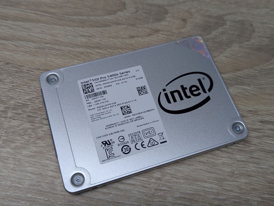 Б/В SSD Intel Pro 5400s Series 512 ГБ 2.5" [ProductHub SKU 5400s]