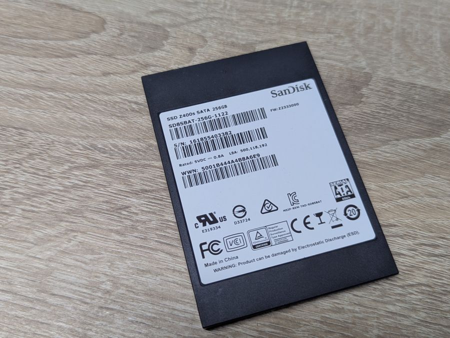 Б/В SSD SanDisk Z400s 256GB 2.5"